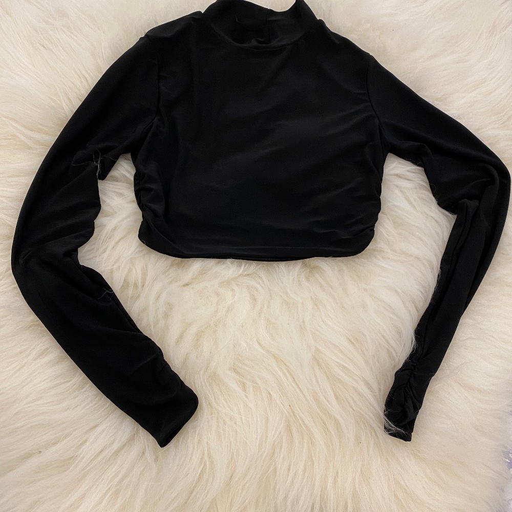 Club London Half Top - Mock turtleneck
